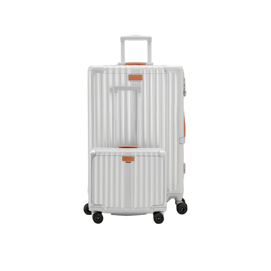 Aventurier | Ensemble de Bagages avec Cabine et Grande Valise - Design Robuste pour Voyage Actif 1