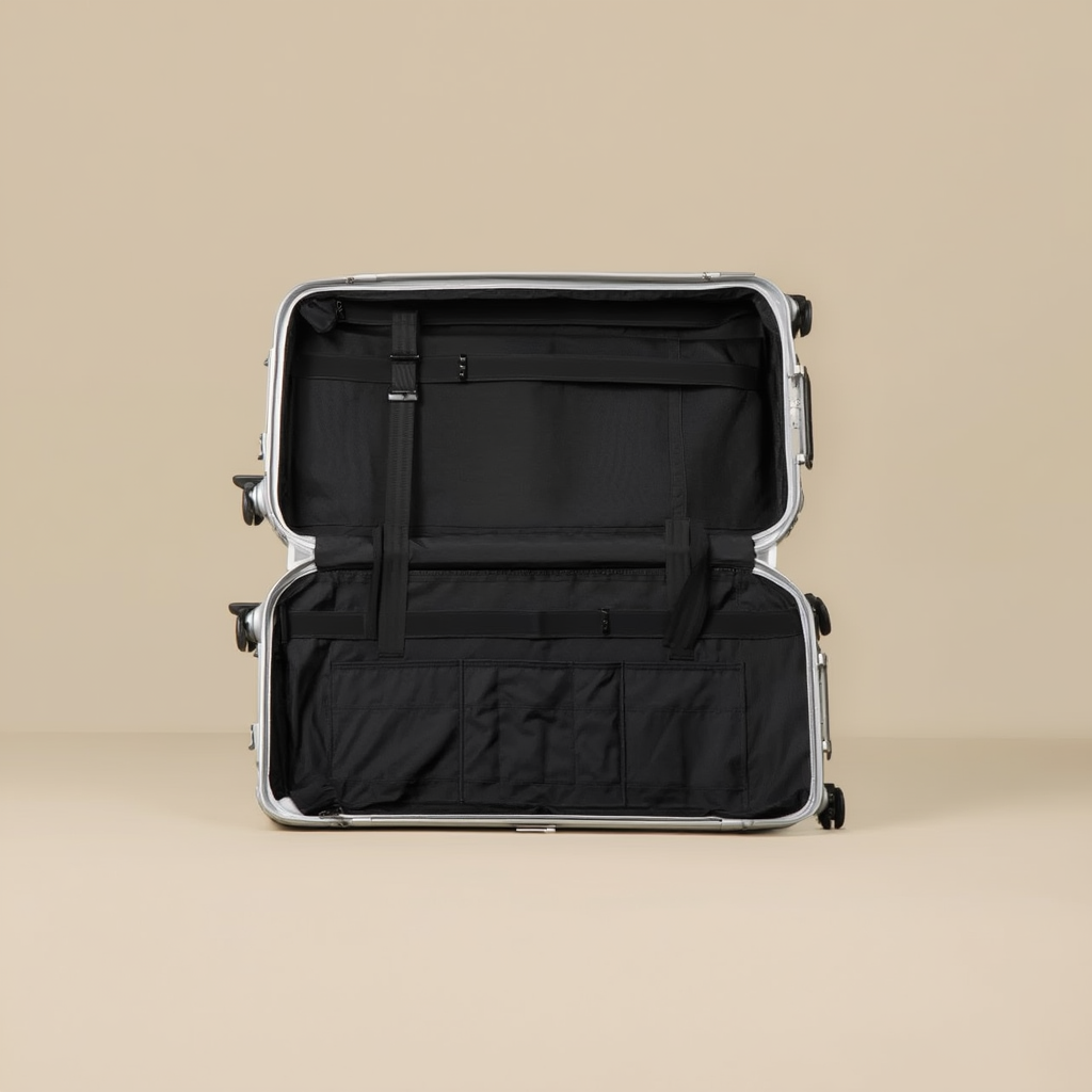 Valise Cabine Delsey | Valise de Voyage 20 en Aluminium Anodisé | Légère et Résistante pour Séjours Courts 5