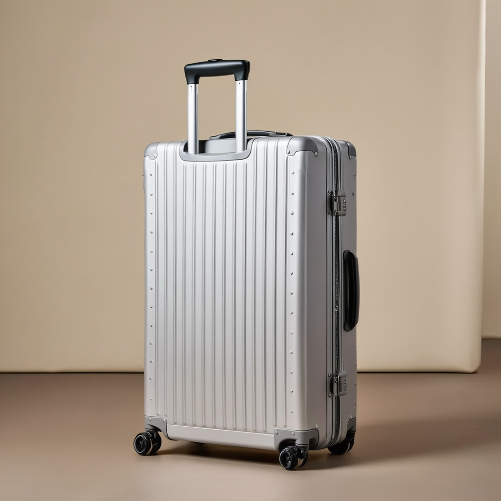 Valise Cabine Aluminium 26'' avec Grande Capacité de 68 L | Résistante à l'Eau pour Voyages Prolongés 2