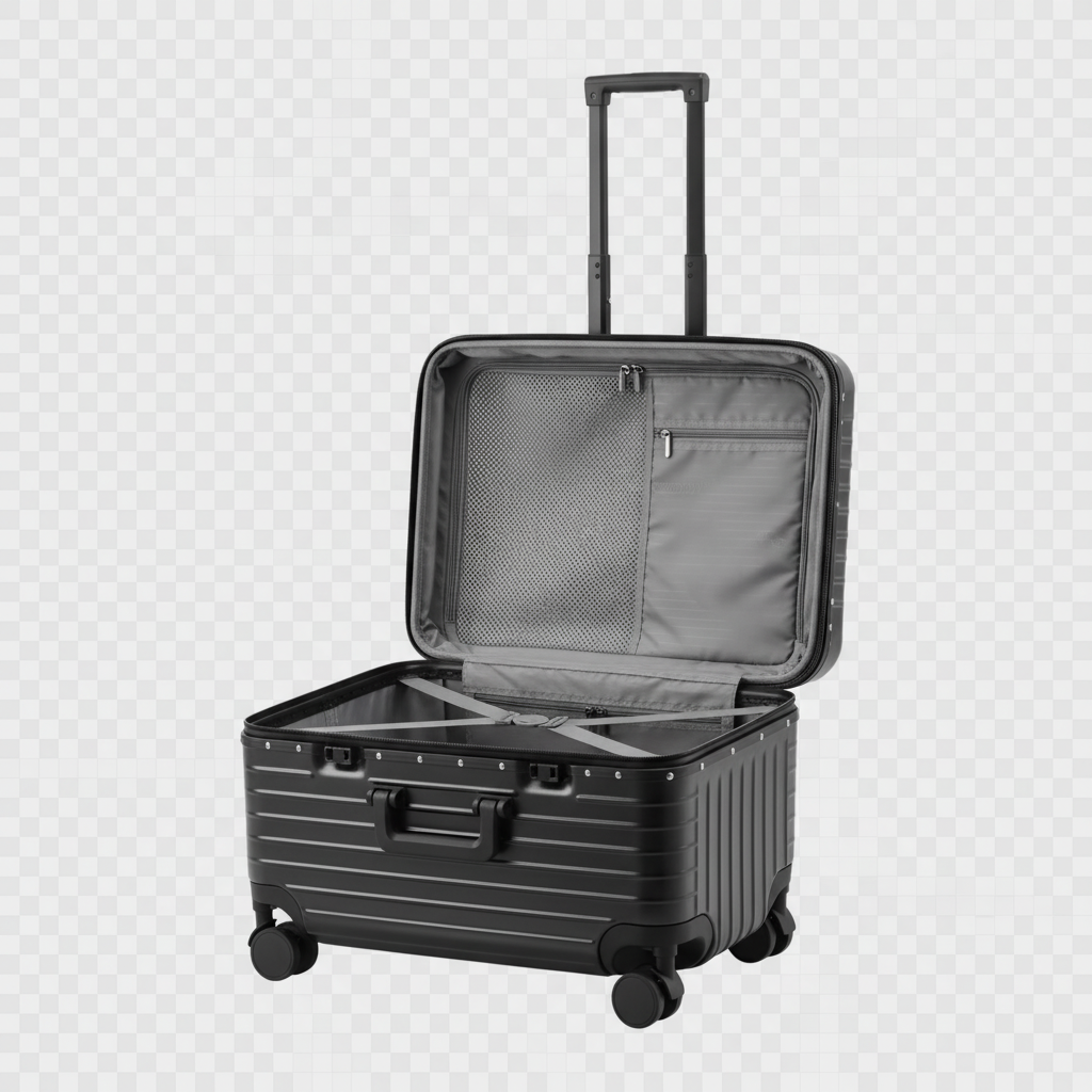 Valise Cabine Business Pro | Valise de Voyage en Composite Tricouche avec Roues Premium | Élégante et Pratique pour vos Déplacements Professionnels 5