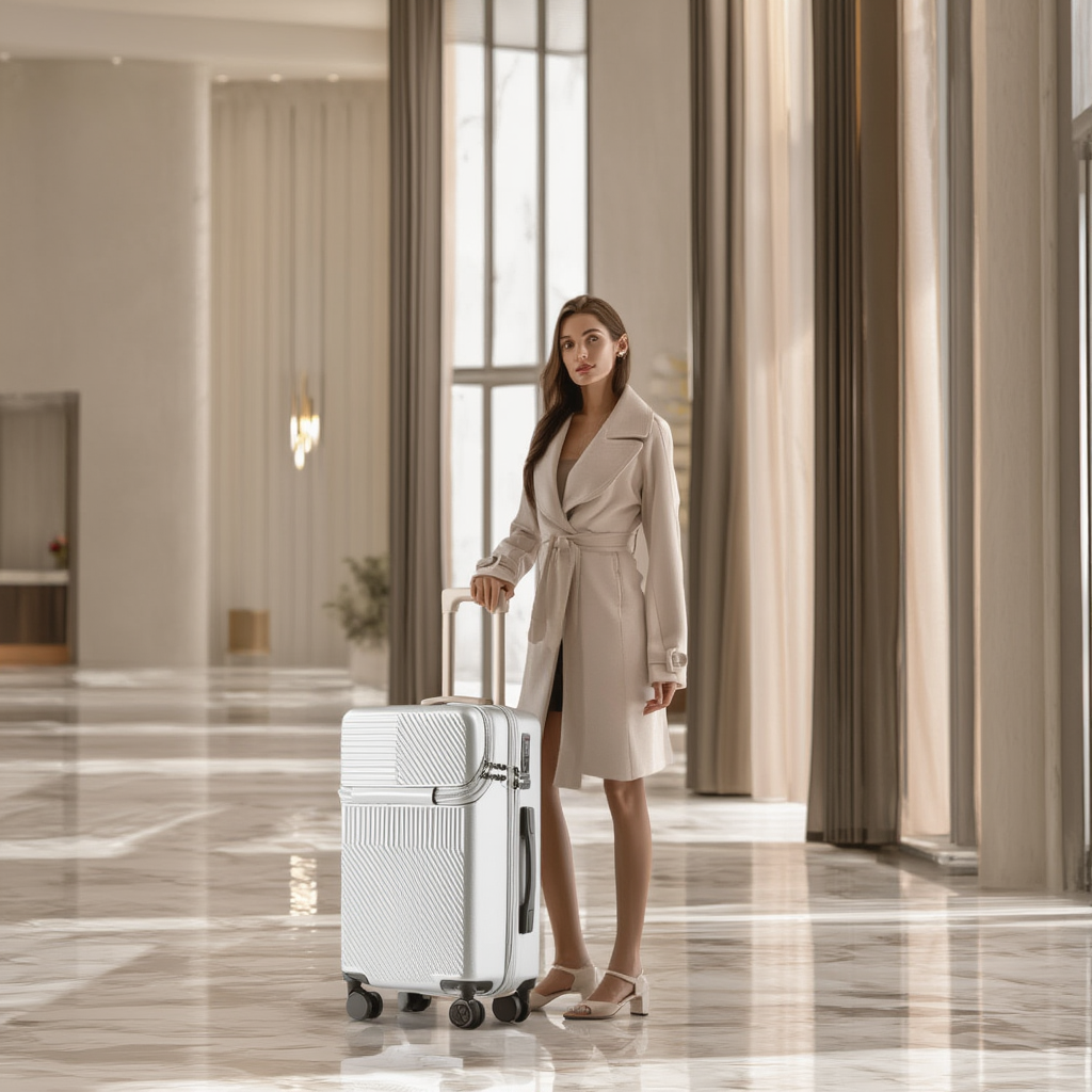 Hublot Classic | Valise de Voyage avec Port USB et Poignée Télescopique | Pratique pour Tous Vos Déplacements 2