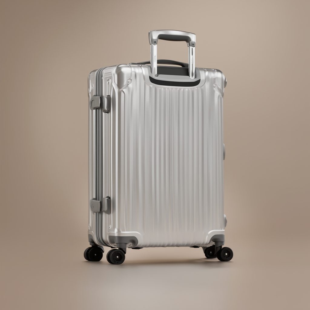 Valise Cabine Delsey | Valise de Voyage 20 en Aluminium Anodisé | Légère et Résistante pour Séjours Courts 2
