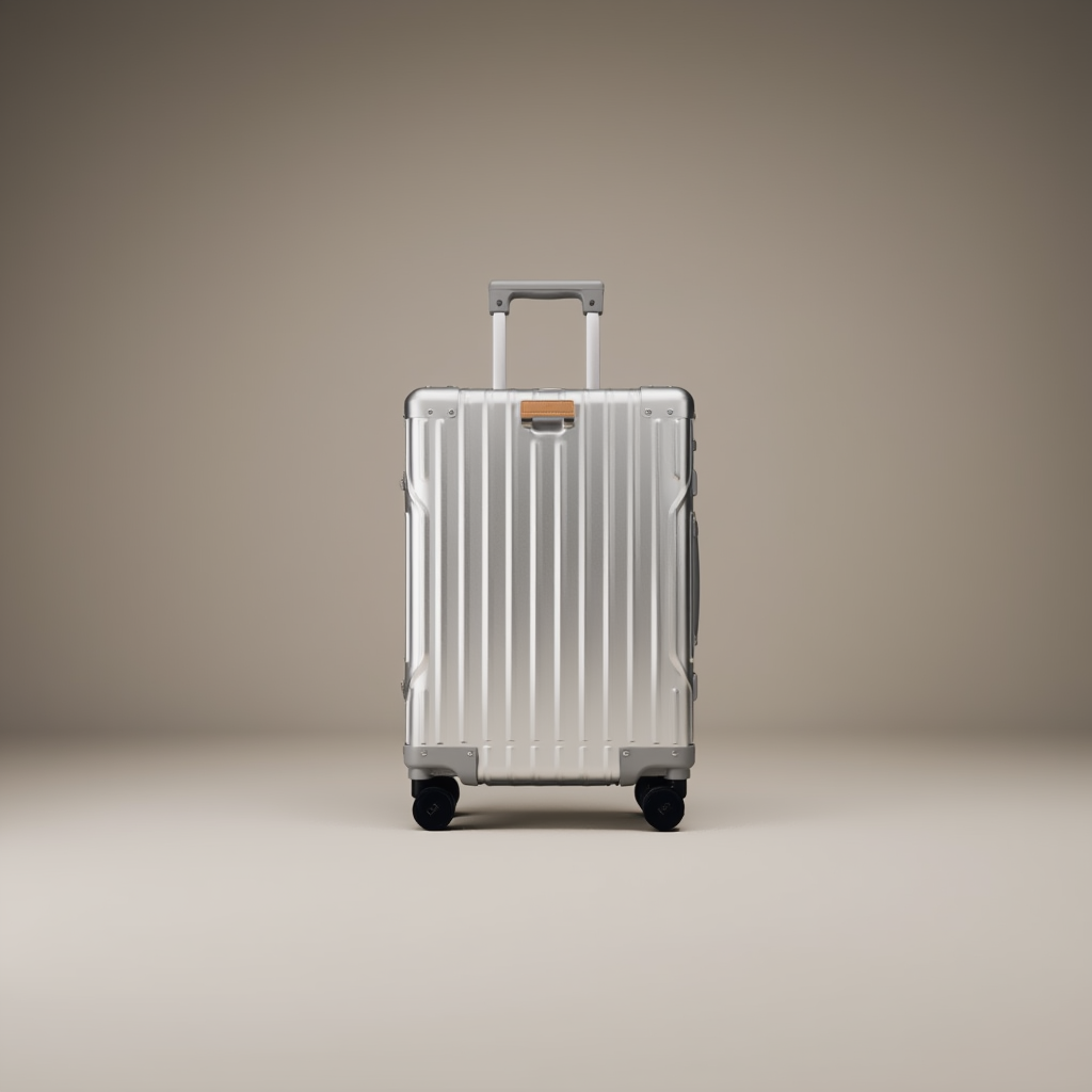 Élégance Voyage | Valise Cabine en Aluminium de 20 Pouces avec Serrures Sécurisées | Design Luxe pour Voyageurs Exigeants 3