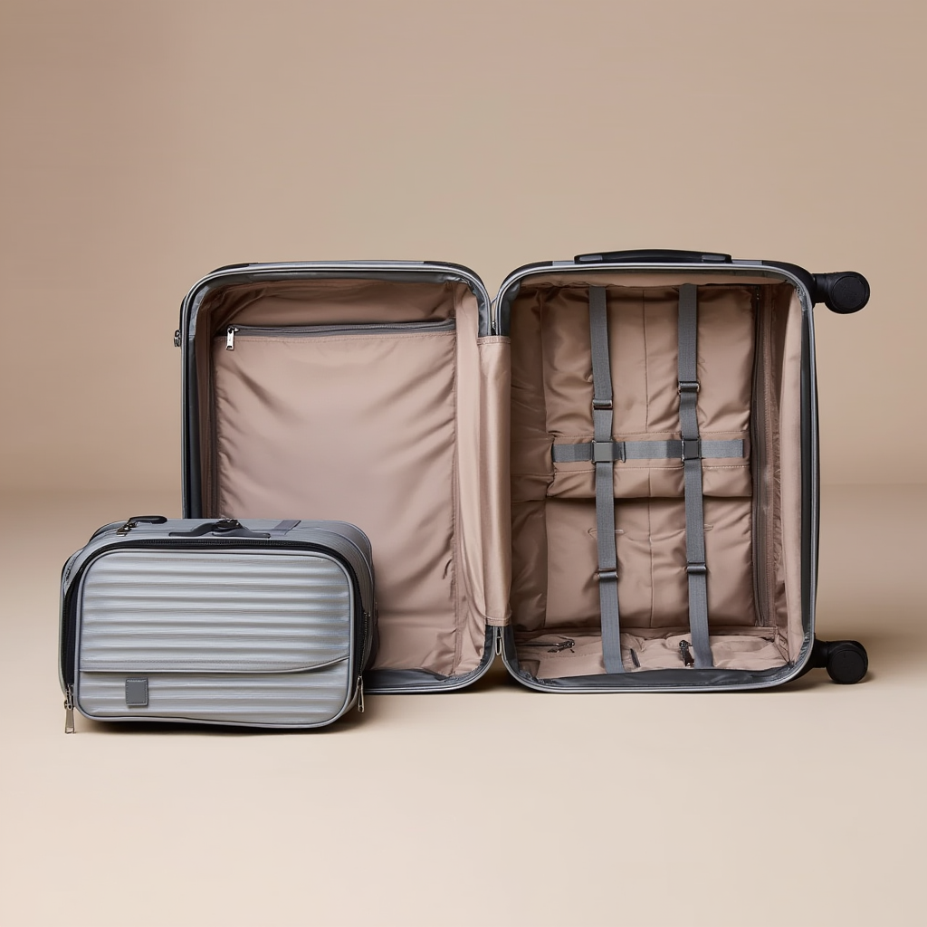 Utility 2 | Valise Cabine en Composite avec Port USB et Support Téléphone | Pratique pour Voyages d'Affaires et Loisirs 6