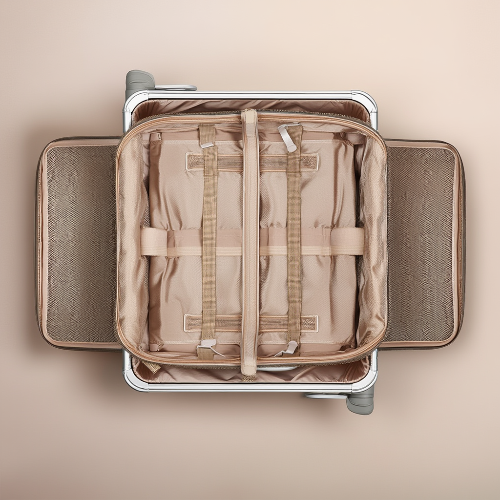 Valise Cabine Premium | Valise en Aluminium avec Roues Silencieuses | Design Élégant pour Voyage Confortable 7