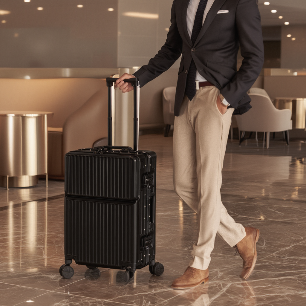 Valise de Voyage Hublot Pro avec Port USB et Hublot Sécurisé | Pratique et Robuste pour Tous Vos Déplacements 3
