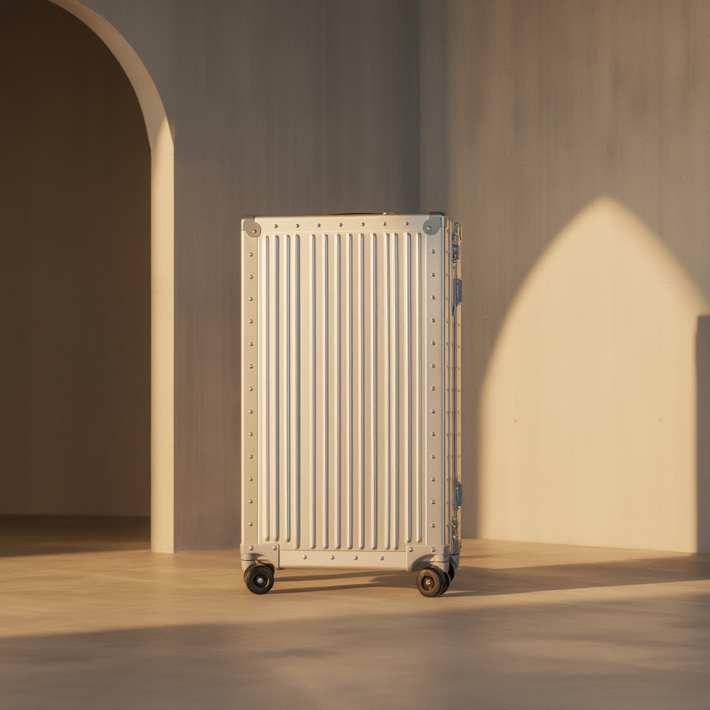 Valise Cabine Aluminium 26'' avec Grande Capacité de 68 L | Résistante à l'Eau pour Voyages Prolongés 5