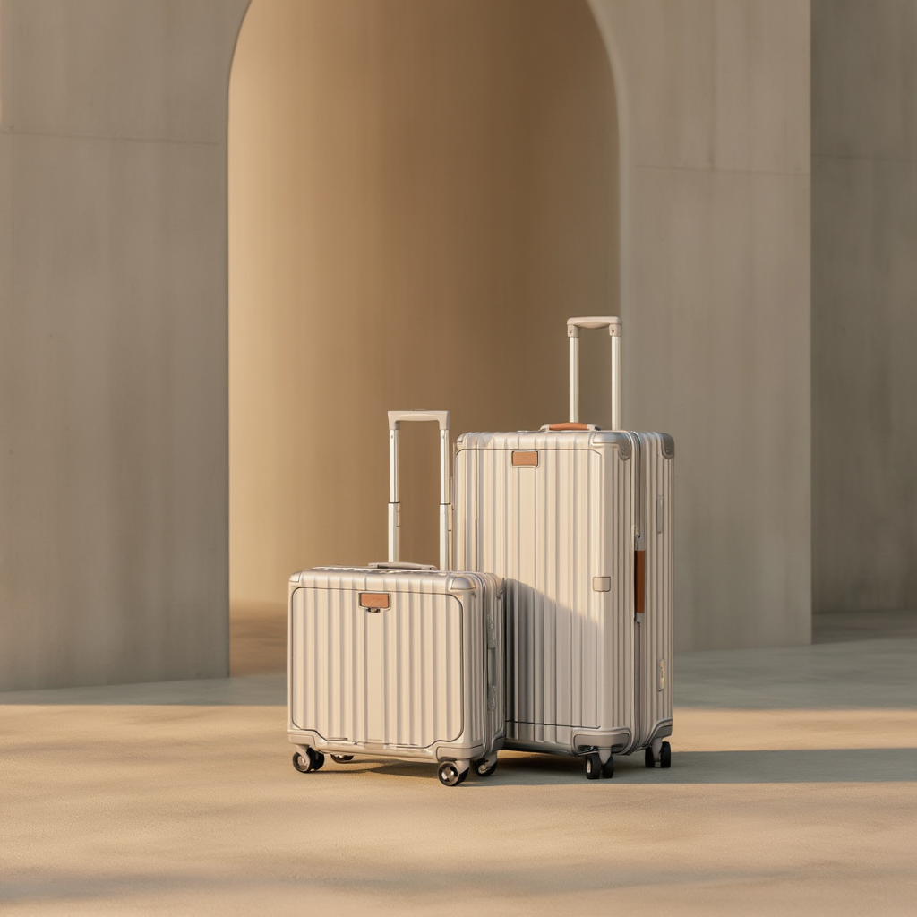 Aventurier | Ensemble de Bagages avec Cabine et Grande Valise - Design Robuste pour Voyage Actif 4