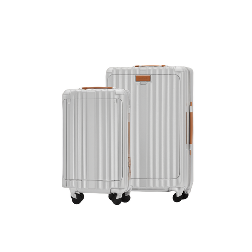 Ensemble de Valises | Valise Cabine 51 cm & Valise Soute 61 cm avec Design Élégant | Duo Pratique pour Évasion Romantique 1