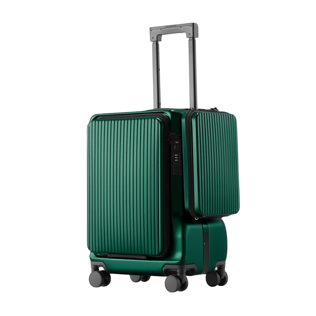 Utility 2 | Valise Cabine en Composite avec Port USB et Support Téléphone | Pratique pour Voyages d'Affaires et Loisirs 9