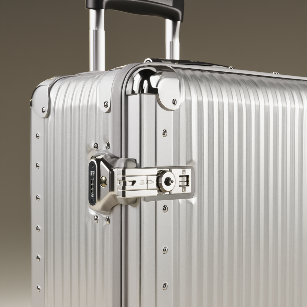 Valise Cabine Aluminium 24 avec Roues Pivotantes 360° | Design Ergonomique pour Voyage Pratique 6