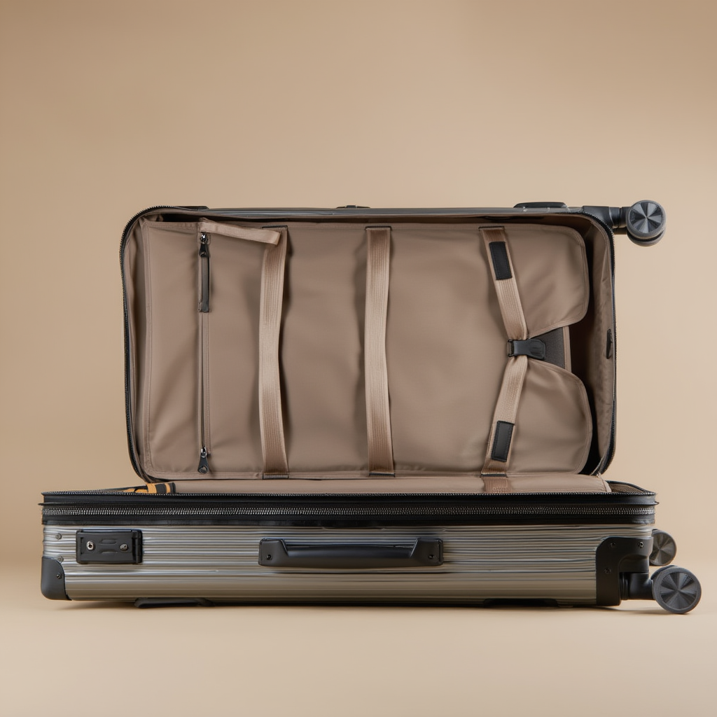 Valise de Voyage Neo | Valise Soute en Polycarbonate avec Roues Silencieuses | Design Élégant pour Voyage Confortable 9